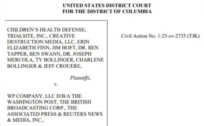 DOJ Backs Lawsuit Accusing Media Giants, Tech Platforms of COVID Viewpoint Suppression